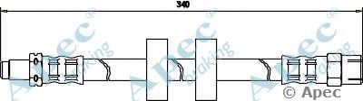 APEC BRAKING hos3051 -  Тормозной шланг